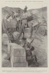 De Oorlog, met de Kolom van Generaal Buller voor Colesberg